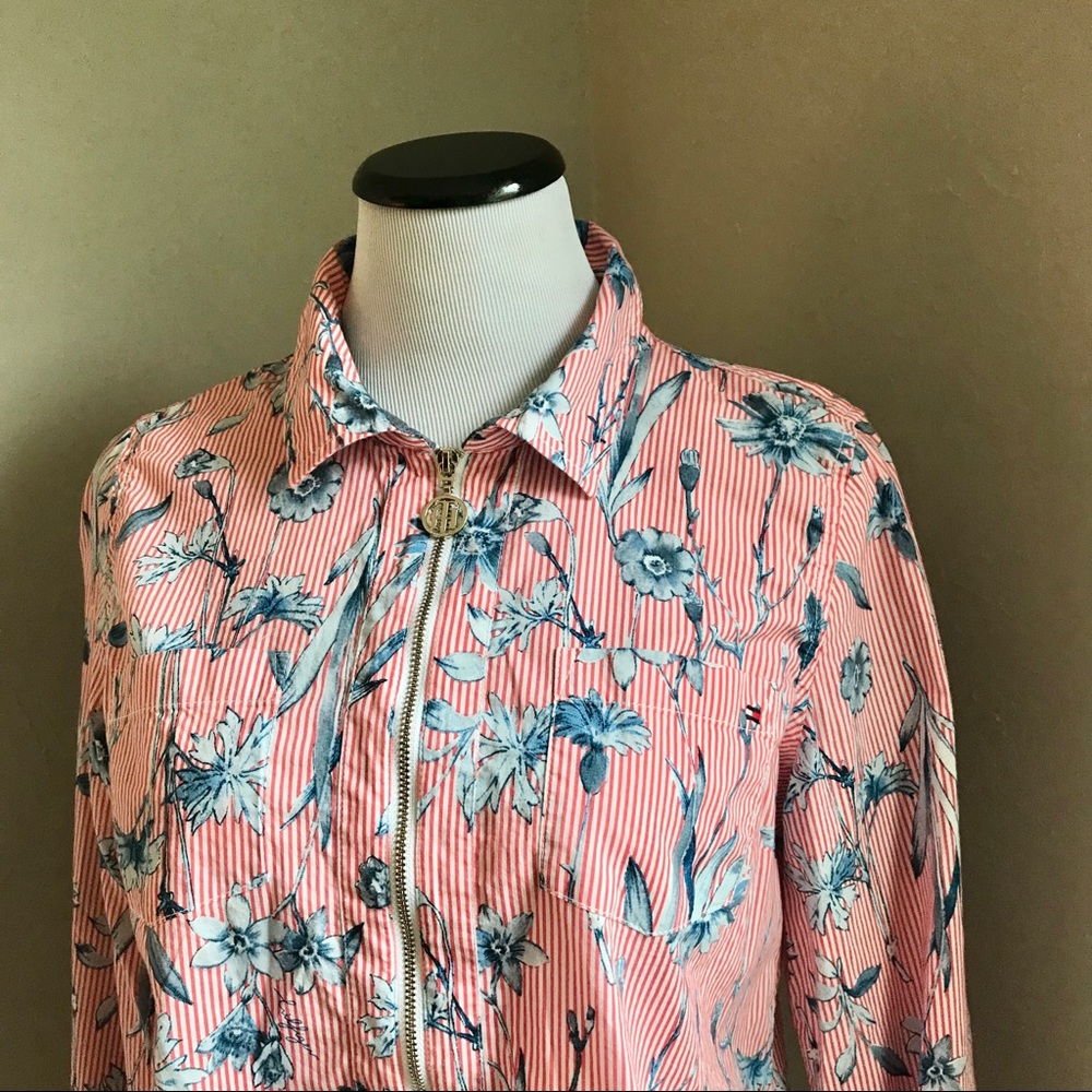 Limited Edition Tommy Gold Zipper Beach Cover Top